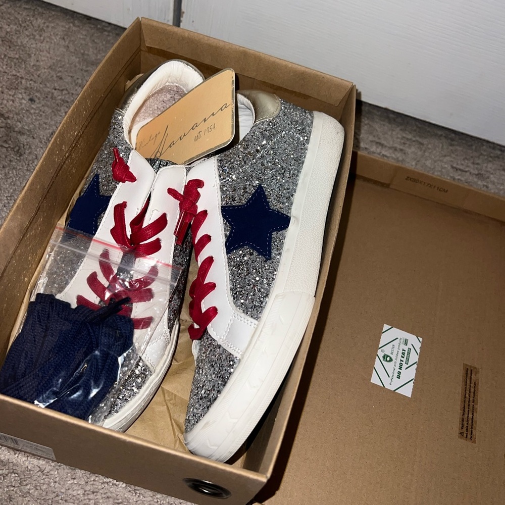 Vintage Havana Grande Glitter Shoes